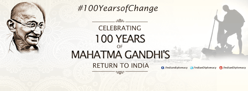 100yrs Gandhi