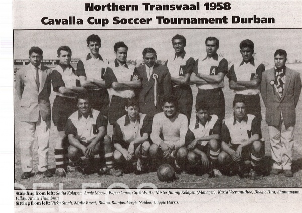 Northern Tranvaal Cavala Cup 1958